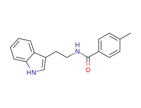 Molecular Structure of 881597-49-5 (N-(2-INDOL-3-YLETHYL)(4-METHYLPHENYL)FORMAMIDE)