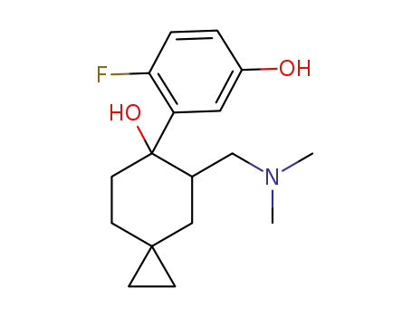 5-dimethylaminomethyl-6-(2-fluoro-5-hydroxy-phenyl)-spiro[2.5]octan-6-ol