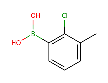 2- 클로로 -3- 메틸 히드로 붕산