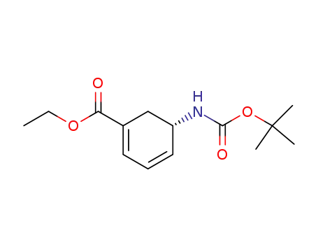 ethyl (S)-5-((tert-butoxycarbonyl)amino)cyclohexa-1,3-diene-1-carboxylate