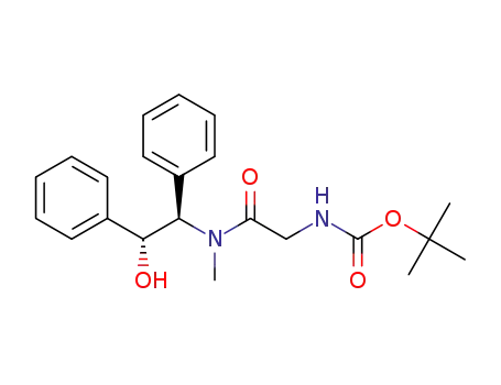 tert-butyl (2-(((1R,2R)-2-hydroxy-1,2-diphenylethyl)(methyl)amino)-2-oxoethyl)carbamate