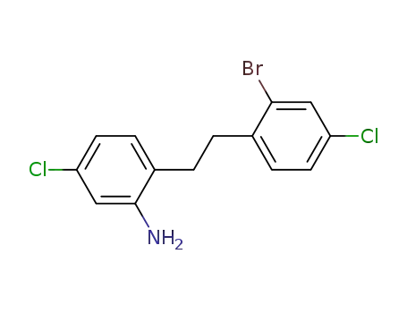 2-[2-(2-bromo-4-chloro-phenyl)-ethyl]-5-chloro-phenylamine