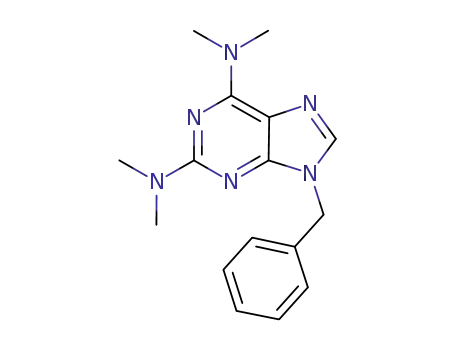 9-benzyl-N,N,N',N'-tetramethyl-9H-purine-2,6-diamine