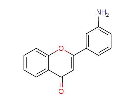 4H-1-Benzopyran-4-one, 2-(3-aminophenyl)-