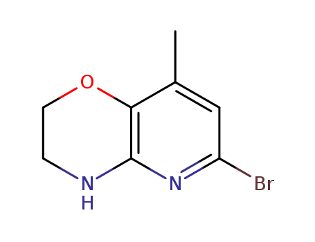 6-bromo-8-methyl-3,4-dihydro-2H-pyrido[3,2-b][1,4]oxazine