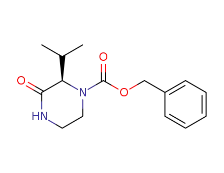 (R)-benzyl 2-isopropyl-3-oxopiperazine-1-carboxylate