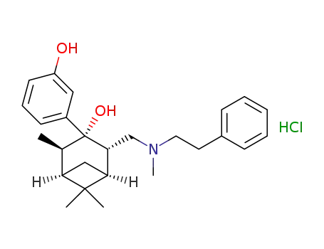(1R,2R,3S,4S,5S)-3-(3-hydroxyphenyl)-2.6,6-trimethyl-4-((methyl(phenethyl)amino)methyl)bicyclo[3.1.1]heptan-3-ol hydrochloride