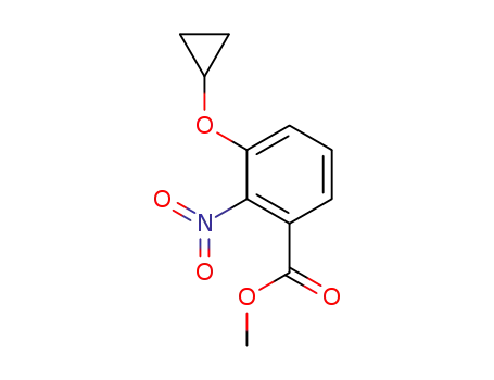 methyl 3-cyclopropoxy-2-nitrobenzoate