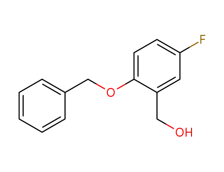 Molecular Structure of 331729-56-7 (2-benzyloxy-5-fluorobenzenemethanol)