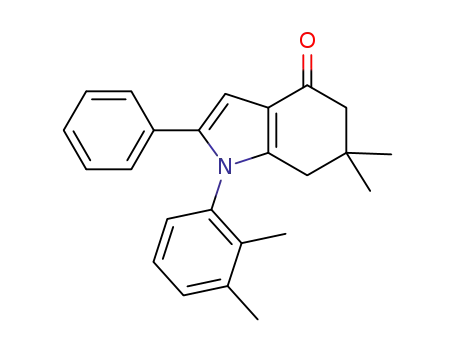 1-(2,3-dimethylphenyl)-6,6-dimethyl-2-phenyl-1,5,6,7-tetrahydro-4H-indol-4-one