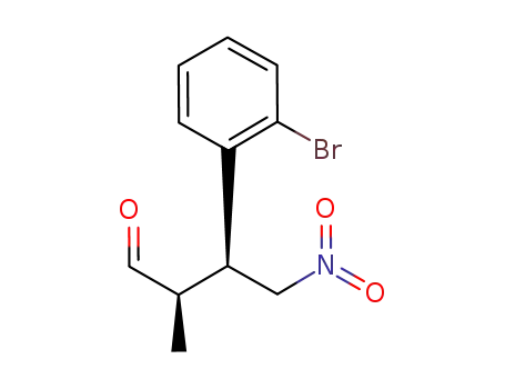 (2R,3S)-3-(2-bromophenyl)-2-methyl-4-nitrobutyraldehyde