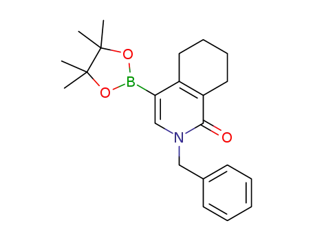 2-benzyl-4-(4,4,5,5-tetramethyl-1,3,2-dioxaborolan-2-yl)-5,6,7,8-tetrahydroisoquinolin-1(2H)-one