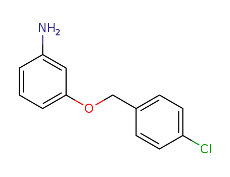 Benzenamine, 3-[(4-chlorophenyl)methoxy]-