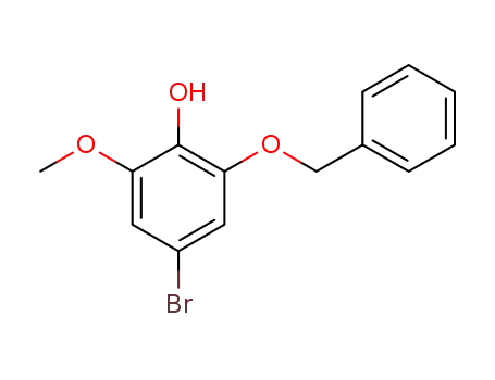 2-(benzyloxy)-4-bromo-6-methoxyphenol