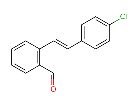 (E)-2-[2-(4-chlorophenyl)ethenyl]benzaldehyde