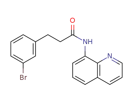 3-(3-bromophenyl)-N-(8-quinolinyl)propanamide