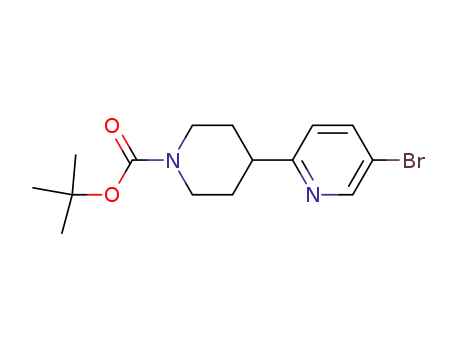 tert-butyl 4-(5-bromopyridin-2-yl)piperidine-1-carboxylate