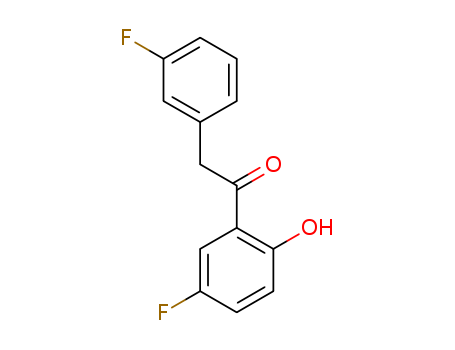 1-(5-fluoro-2-hydroxyphenyl)-2-(3-fluorophenyl)ethanone