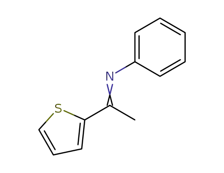 N-[(1E)-1-(thiophen-2-yl)ethylidene]aniline