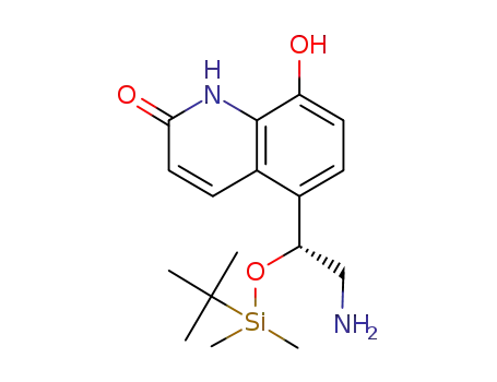(R)-5-(2-amino-1-((tert-butyldimethylsilyl)oxy)ethyl)-8-hydroxyquinolin-2(1H)-one