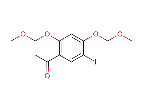 1-(5-iodo-2,4-bis(methoxymethoxy)phenyl)ethanone
