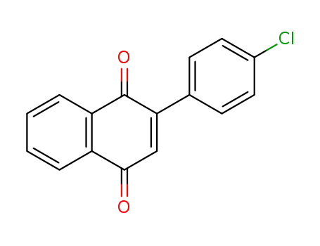 1,4-Naphthalenedione, 2-(4-chlorophenyl)-