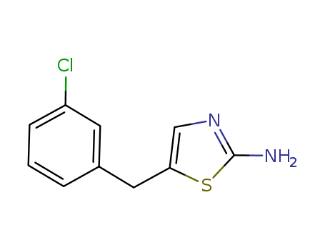 2-Thiazolamine, 5-[(3-chlorophenyl)methyl]-