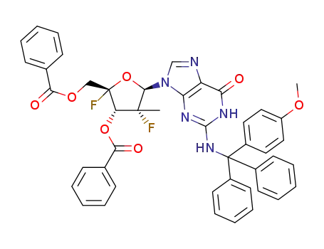 C<sub>45</sub>H<sub>37</sub>F<sub>2</sub>N<sub>5</sub>O<sub>7</sub>