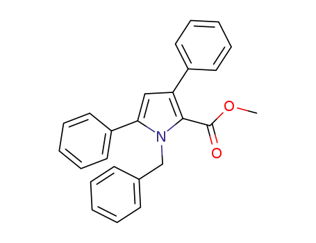 methyl 1-benzyl-3,5-diphenyl-1H-pyrrole-2-carboxylate