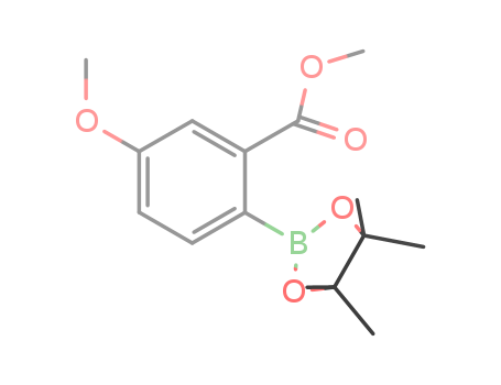 5-methoxy-2-(4,4,5,5-tetramethyl-1,3,2-dioxaborolan-2-yl)benzoic acid methyl ester