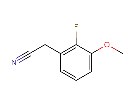 벤젠아세토니트릴, 2-플루오로-3-메톡시-(9CI)
