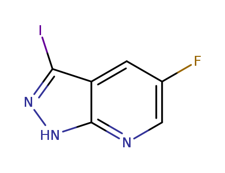 5-fluoro-3-iodo-1H-pyrazolo[3,4-b]pyridine
