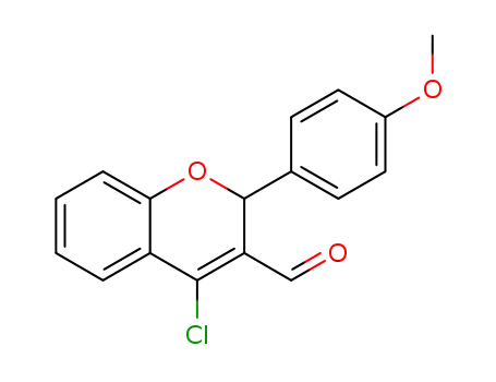 4-chloro-2-(4-methoxylphenyl)-2H-chromene-3-carbaldehyde