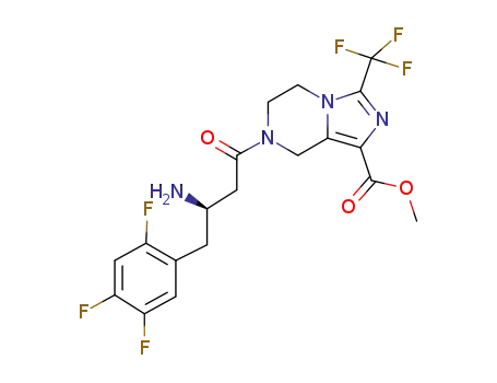 Molecular Structure of 1174122-54-3 (retagliptin)