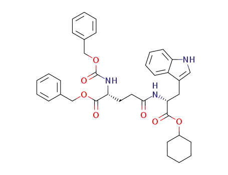 Cbz-D-Glu(D-Trp-O-cyclohexyl)-O-Bzl