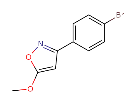 3-(4-bromophenyl)-5-methoxyisoxazole