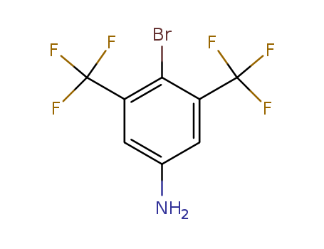 4-BROMO-3,5-BIS(TRIFLUOROMETHYL)ANILINE cas no. 268733-18-2 98%