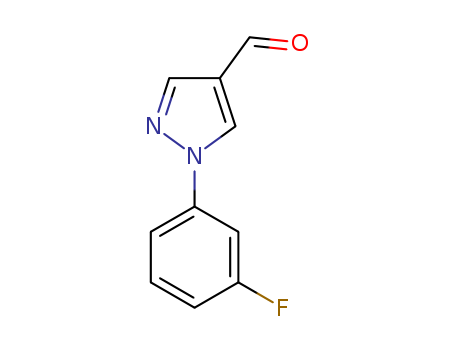 1-(3-Fluorophenyl)-1H-pyrazole-4-carbaldehyde cas  936940-82-8