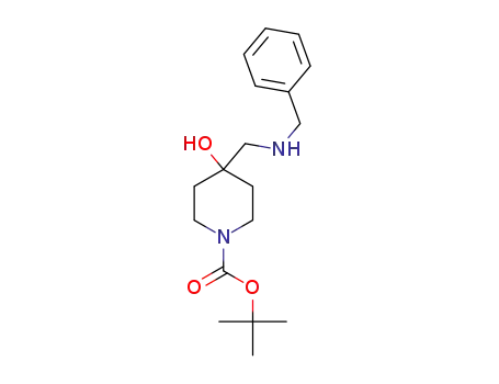 tert-부틸 4-((벤질라미노)메틸)-4-히드록시피페리딘-1-카르복실레이트