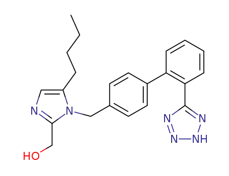 1H-Imidazole-2-methanol,
5-butyl-1-[[2'-(1H-tetrazol-5-yl)[1,1'-biphenyl]-4-yl]methyl]-