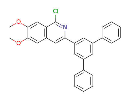 3-([1,1:3',1''-terphenyl]-5'-yl)-1-chloro-6,7-dimethoxyisoquinoline