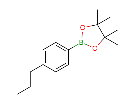 Molecular Structure of 1359844-00-0 ((4-propylphenyl)boronic Acid)