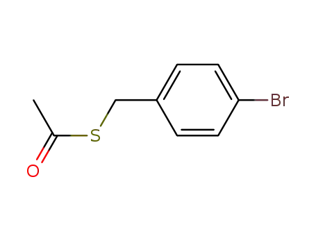 Molecular Structure of 351003-15-1 (4-BROMO-ALPHA-TOLUENE THIOLACETATE  97)