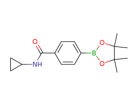 N-(Cyclopropyl)-4-(4,4,5,5-tetramethyl-1,3,2-dioxaborolan-2-yl)benzamide