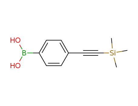 (4-[(Trimethylsilyl)ethynyl]phenyl)boronic acid 630127-51-4