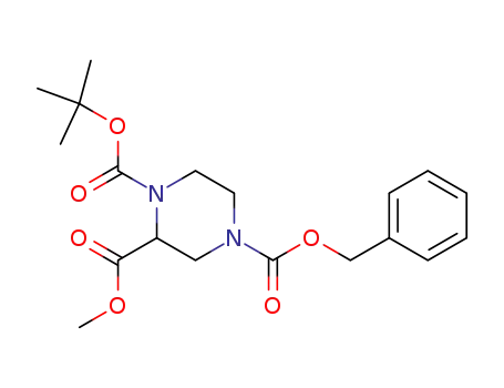 N-1-BOC-4-CBZ-2-PIPERAZINECARBOXYLIC ACID METHYL ESTER