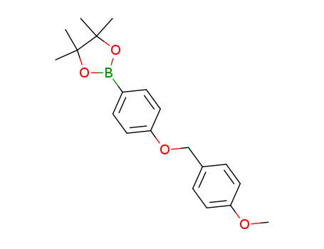 2-[4-[(4-methoxybenzyl)oxy]phenyl]-4,4,5,5-tetramethyl-1,3,2-dioxaborolane