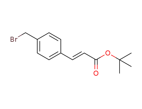 (E)-tert-butyl 3-(4-(bromomethyl)phenyl)acrylate