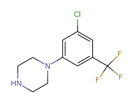 1-(3-chloro-5-(trifluoromethyl)phenyl)piperazine