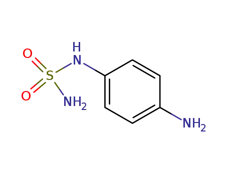 Molecular Structure of 18179-59-4 (Sulfamide, (4-aminophenyl)- (9CI))